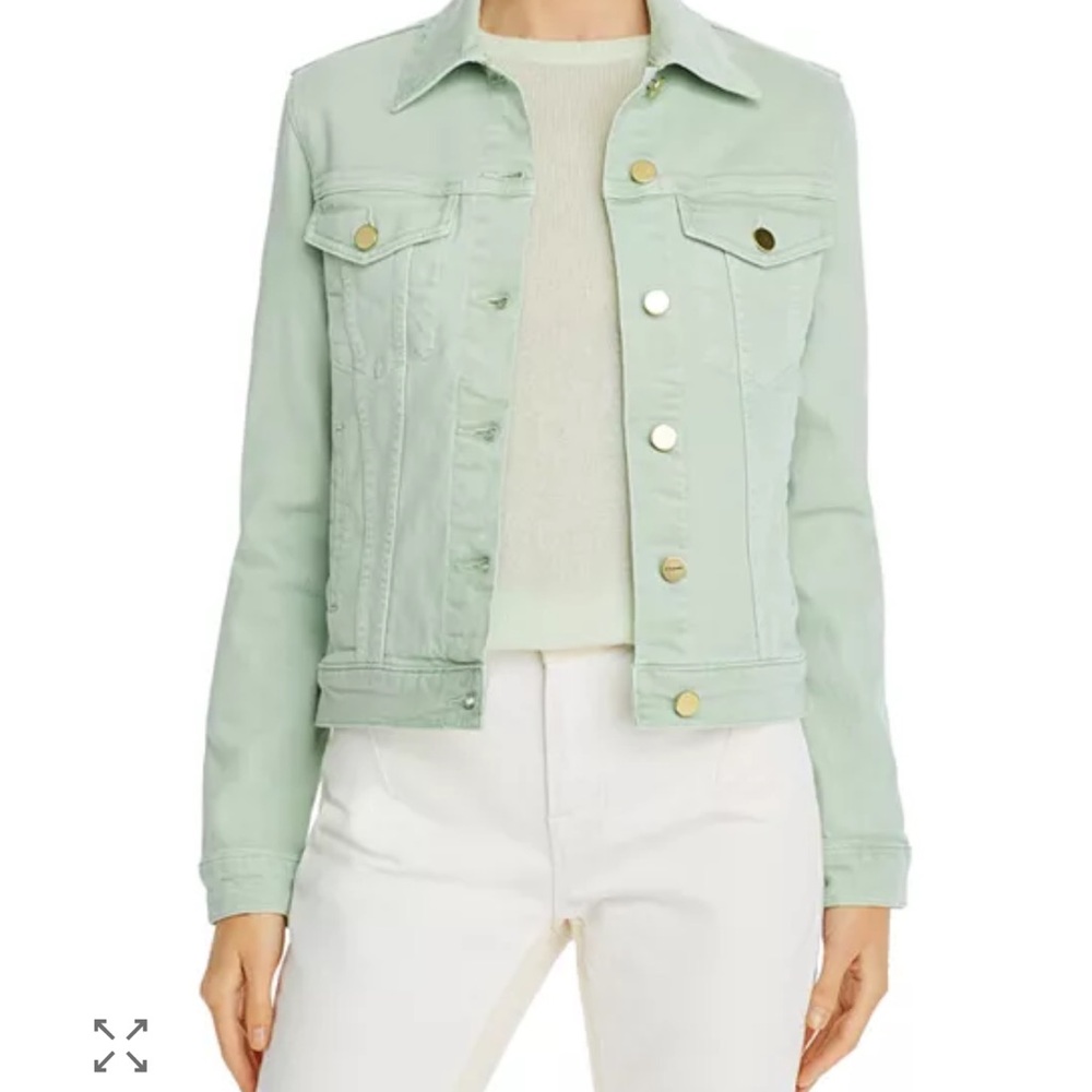FRAME Le Vintage Cloud Denim Jacket Size XXS